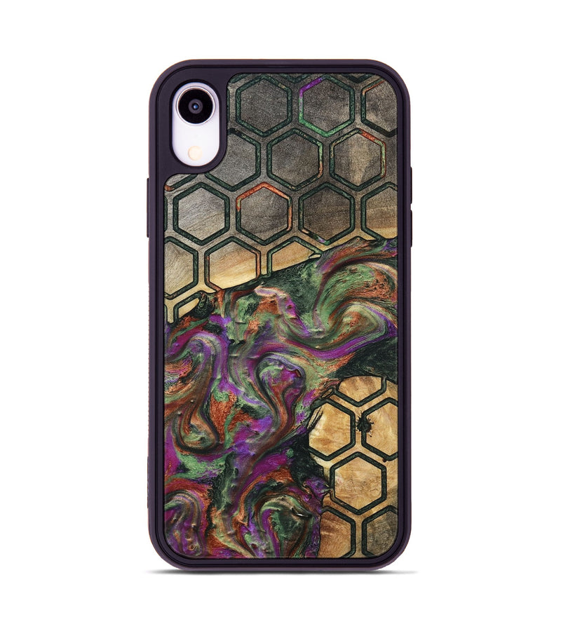 iPhone Xr Wood Phone Case - Jaelyn (Pattern, 791077)