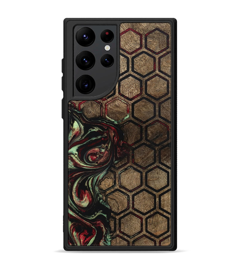 Galaxy S22 Ultra Wood Phone Case - Timothy (Pattern, 791086)