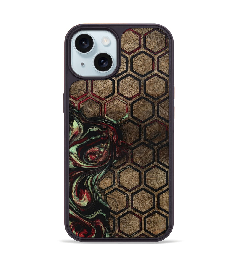 iPhone 15 Wood Phone Case - Timothy (Pattern, 791086)