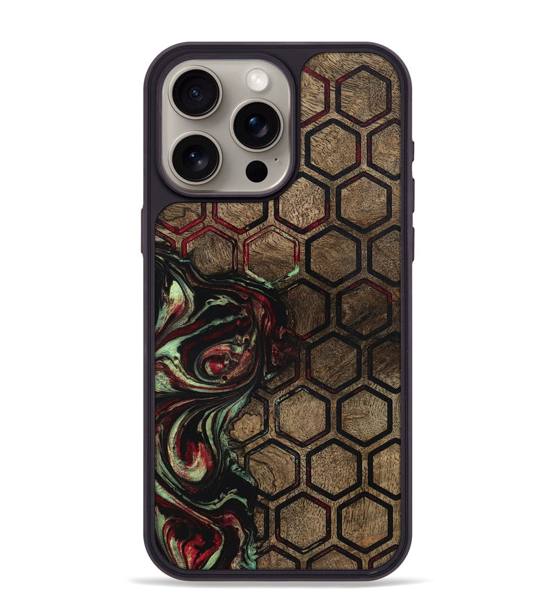 iPhone 15 Pro Max Wood Phone Case - Timothy (Pattern, 791086)