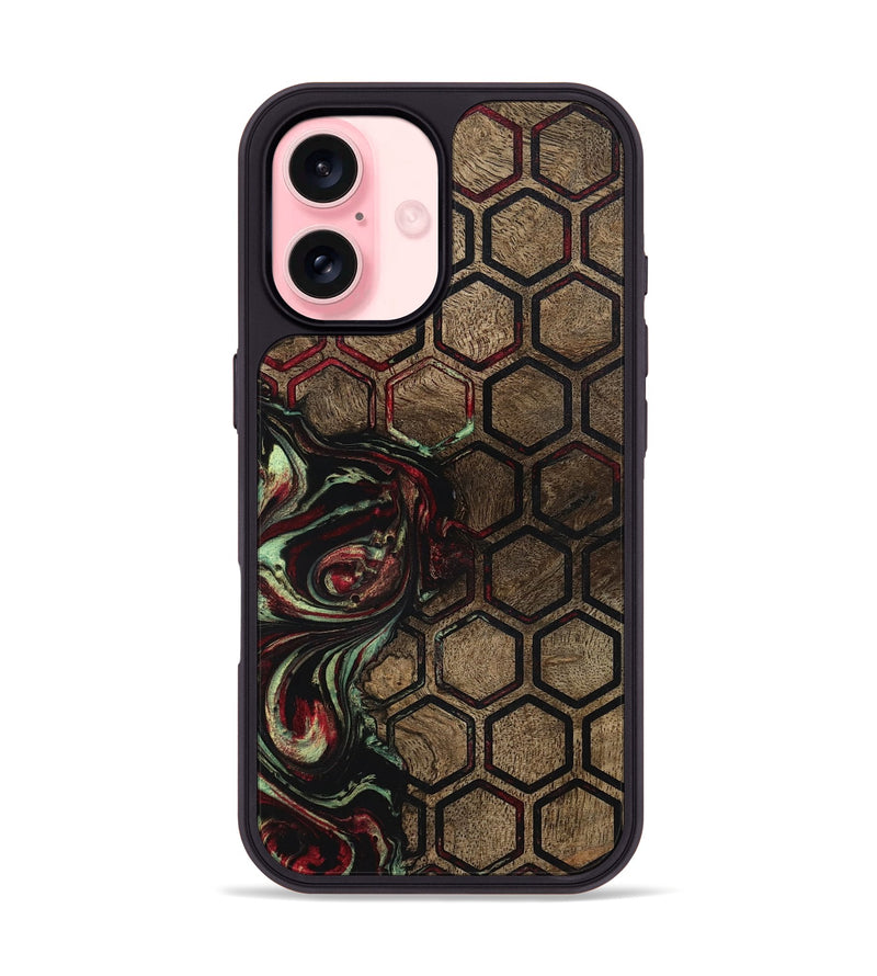 iPhone 16 Wood Phone Case - Timothy (Pattern, 791086)