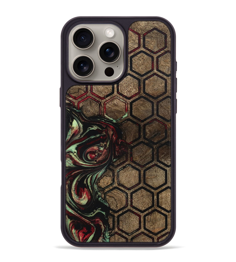 iPhone 16 Pro Max Wood Phone Case - Timothy (Pattern, 791086)