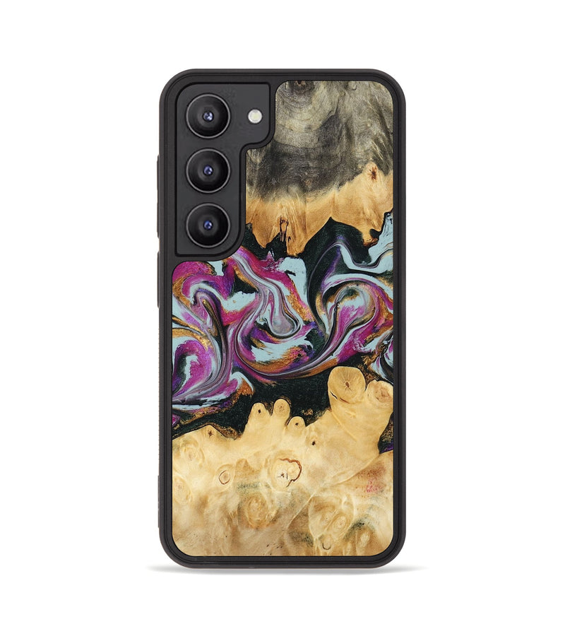 Galaxy S23 Wood Phone Case - Kai (Green, 791097)