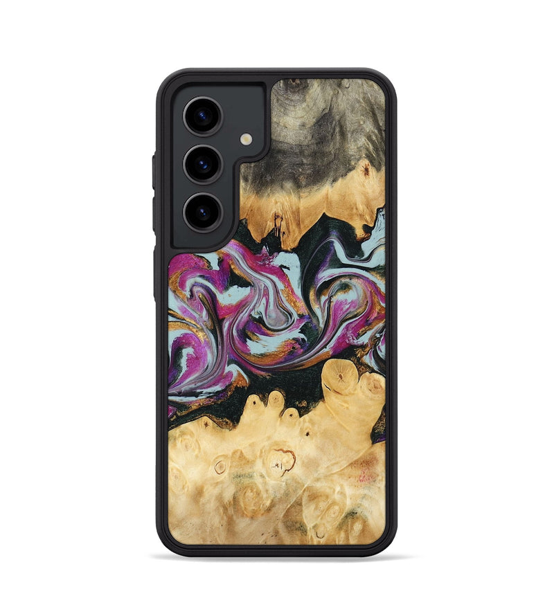 Galaxy S24 Wood Phone Case - Kai (Green, 791097)