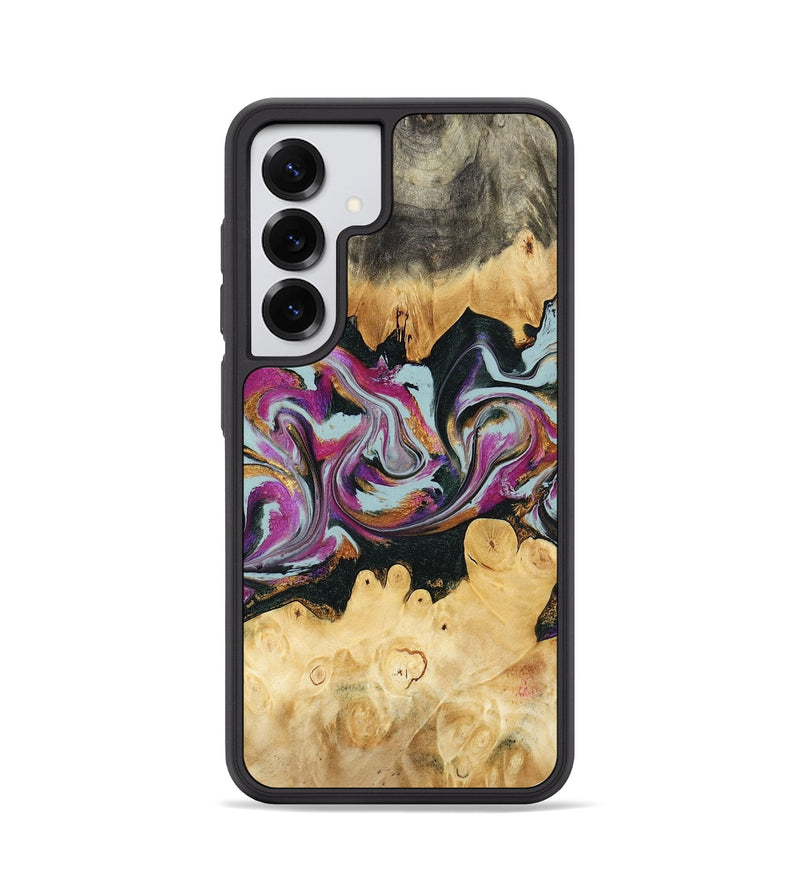 Galaxy S25 Wood Phone Case - Kai (Green, 791097)