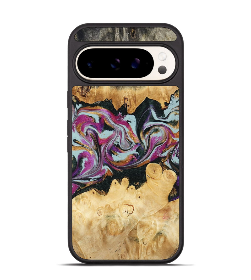 Pixel 9 Pro Wood Phone Case - Kai (Green, 791097)