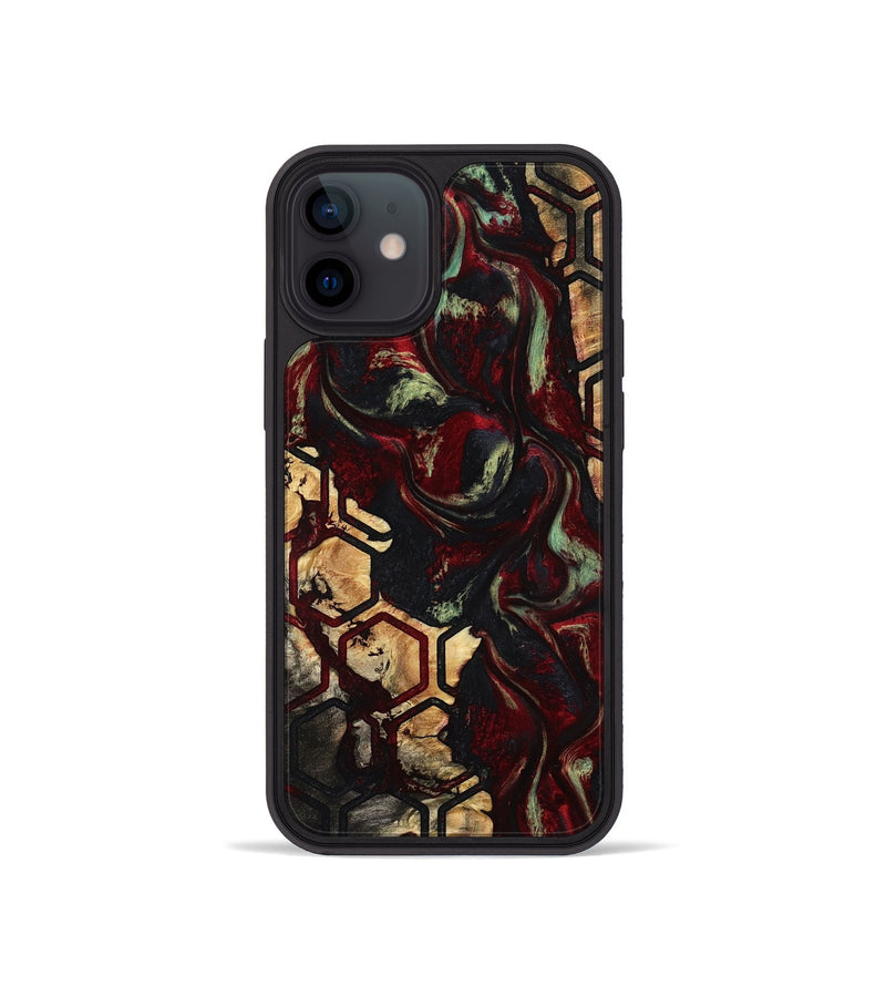 iPhone 12 mini Wood Phone Case - Elbert (Pattern, 791101)