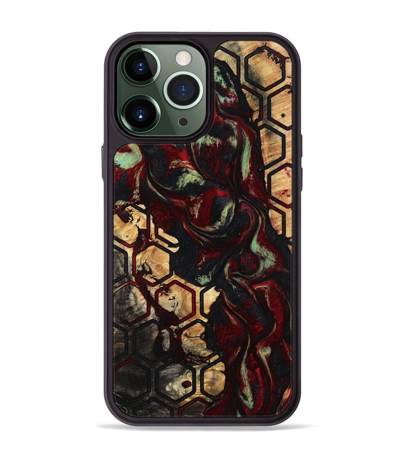 iPhone 13 Pro Max Wood Phone Case - Elbert (Pattern, 791101)