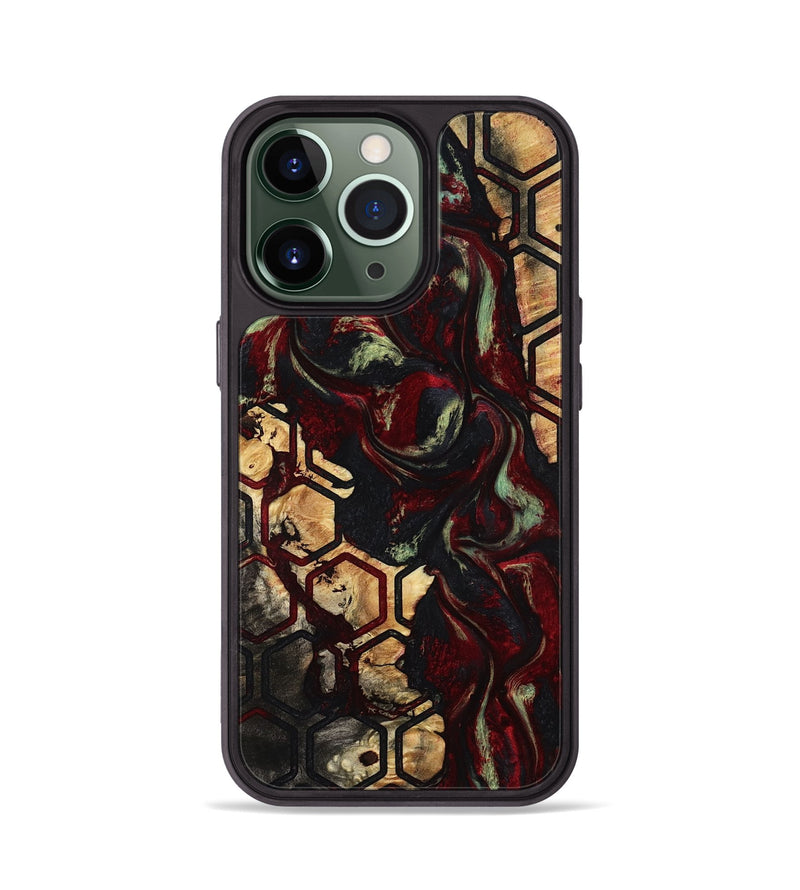 iPhone 13 Pro Wood Phone Case - Elbert (Pattern, 791101)