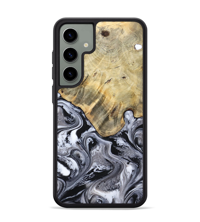 Galaxy S24 Plus Wood Phone Case - Lucca (Black & White, 791120)