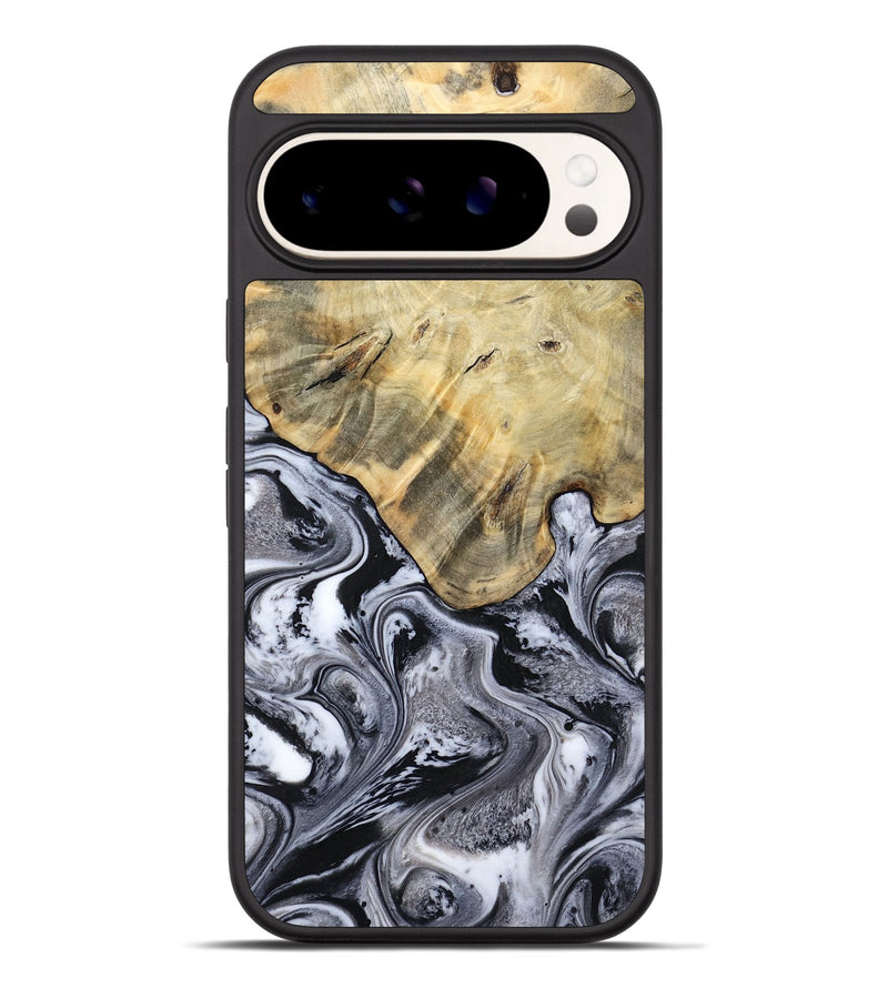 Pixel 9 Pro XL Wood Phone Case - Lucca (Black & White, 791120)