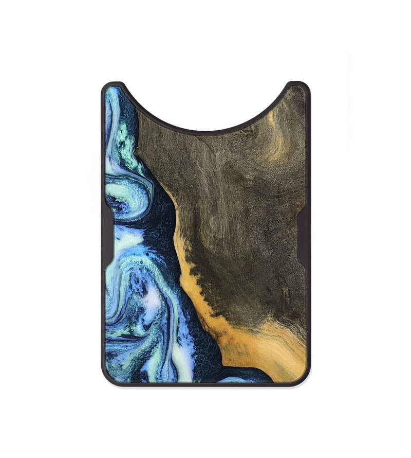 Alloy Wood Wallet - Sanaa (Blue, 791130)