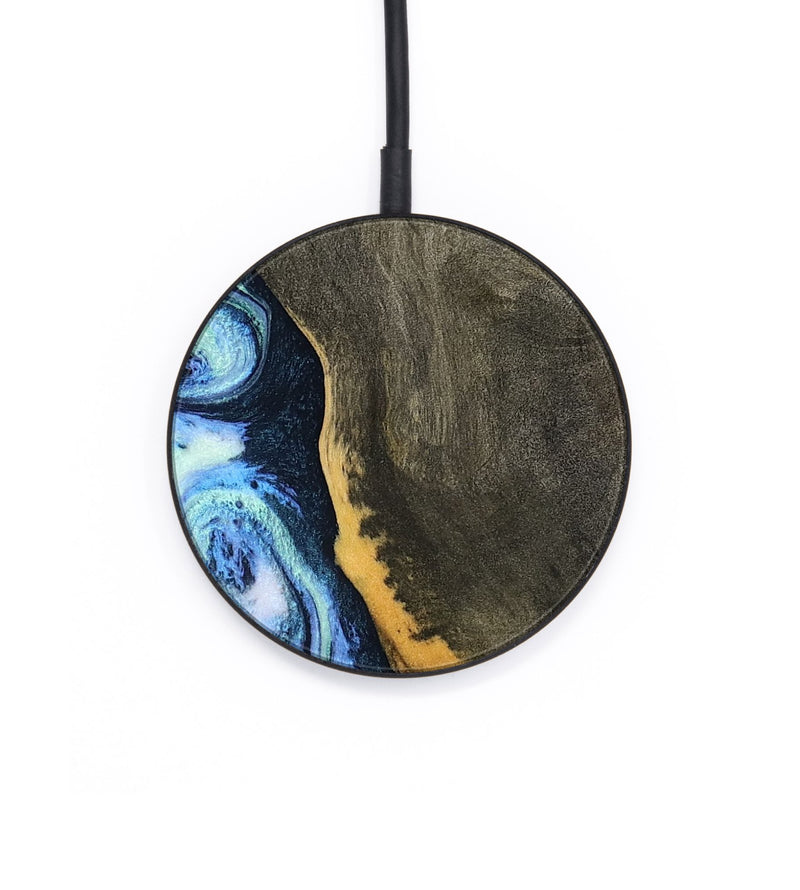 Circle Wood Wireless Charger - Sanaa (Blue, 791130)