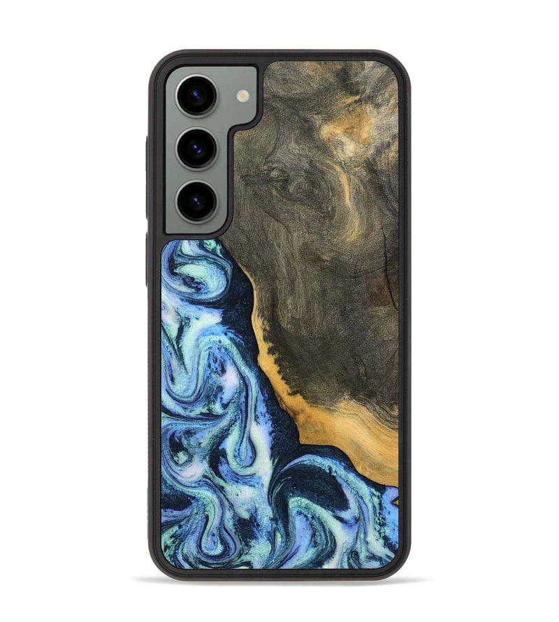 Galaxy S23 Plus Wood Phone Case - Sanaa (Blue, 791130)