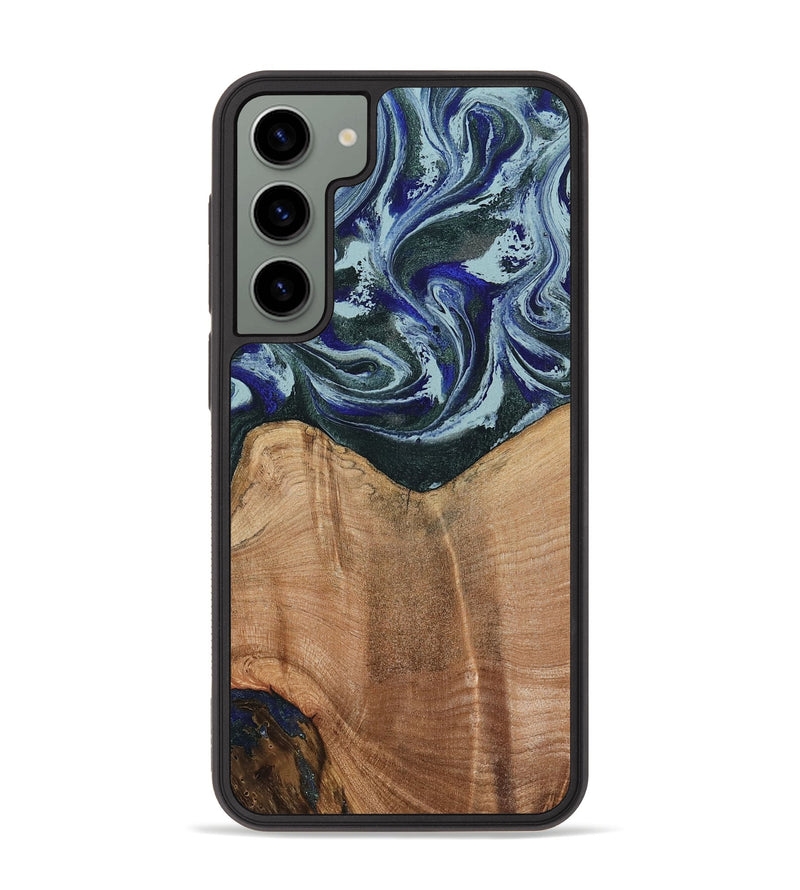 Galaxy S23 Plus Wood Phone Case - Donte (Green, 791138)
