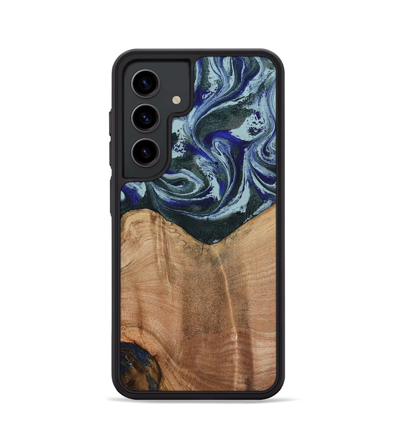 Galaxy S24 Wood Phone Case - Donte (Green, 791138)