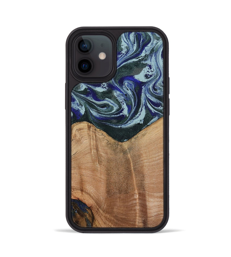 iPhone 12 Wood Phone Case - Donte (Green, 791138)