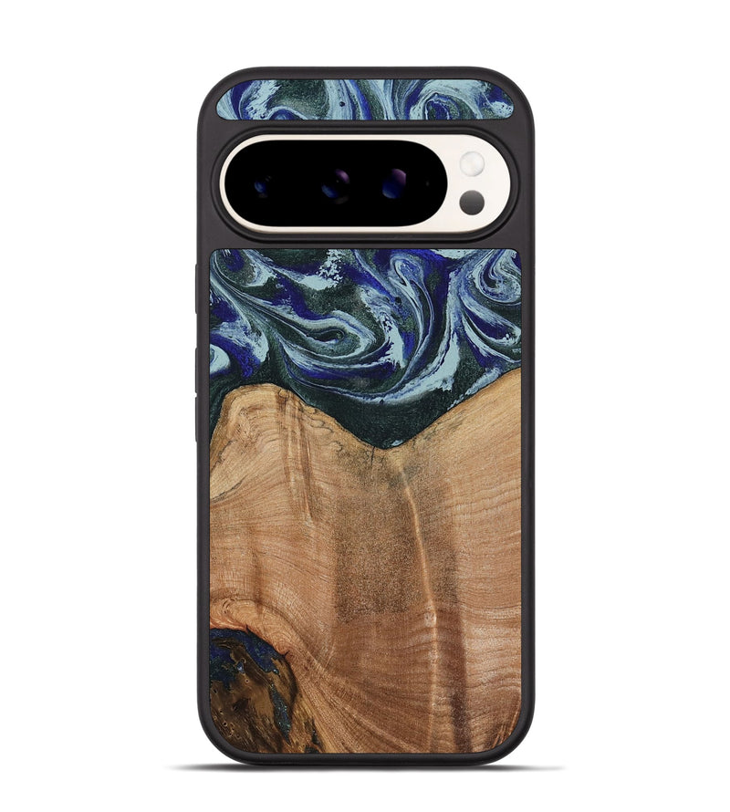 Pixel 9 Wood Phone Case - Donte (Green, 791138)