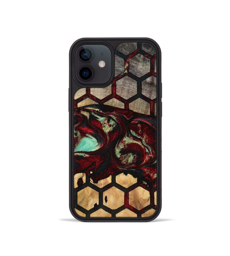 iPhone 12 mini Wood Phone Case - Dorsey (Pattern, 791142)