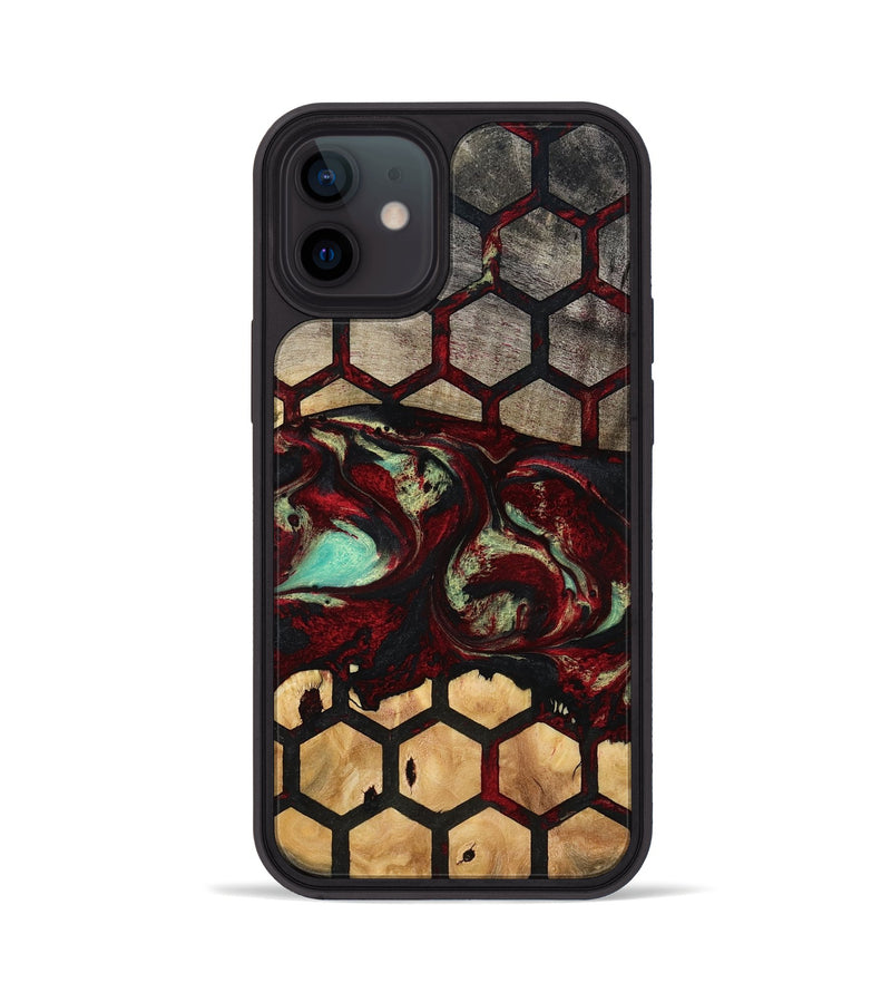 iPhone 12 Wood Phone Case - Dorsey (Pattern, 791142)