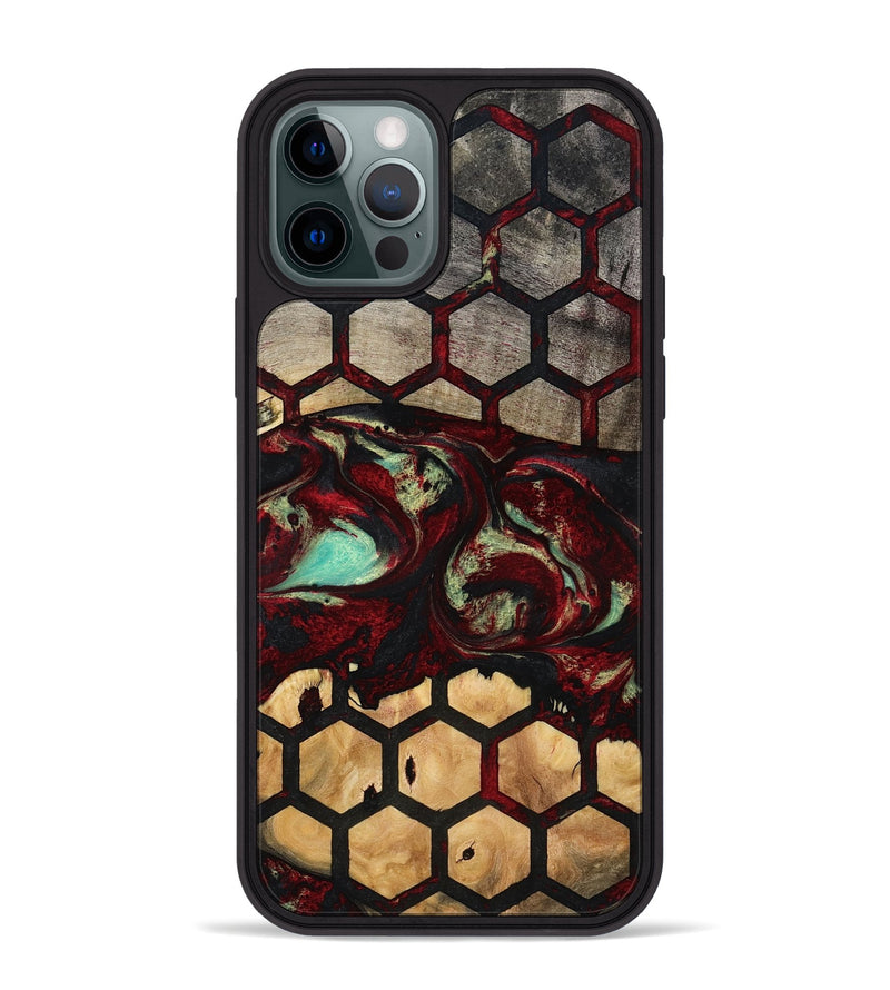 iPhone 12 Pro Max Wood Phone Case - Dorsey (Pattern, 791142)