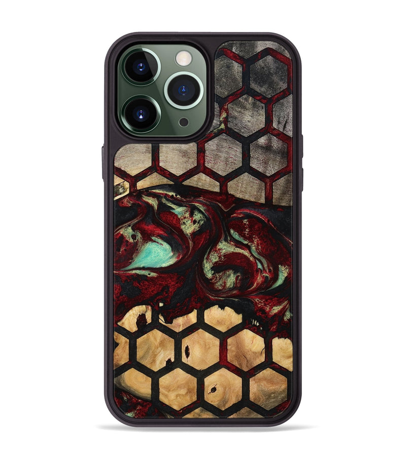 iPhone 13 Pro Max Wood Phone Case - Dorsey (Pattern, 791142)