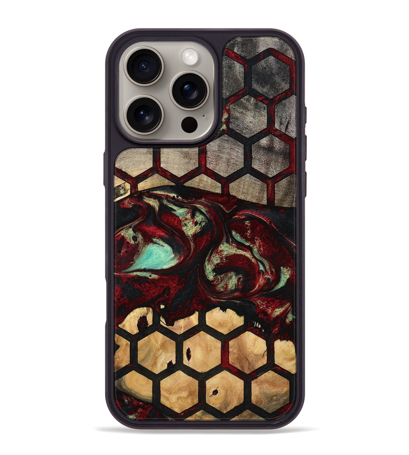 iPhone 16 Pro Max Wood Phone Case - Dorsey (Pattern, 791142)