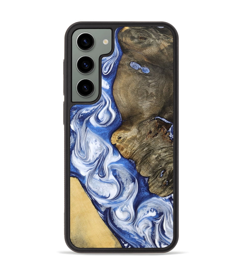 Galaxy S23 Plus Wood Phone Case - Raymond (Blue, 791165)