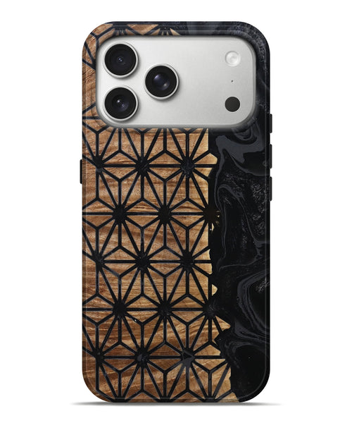 iPhone 17 Pro Max Wood Live Edge Phone Case - Zariah (Pattern, 791209)