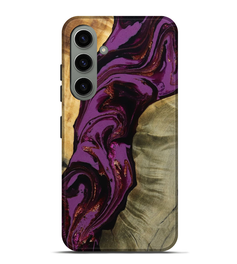 Galaxy S24 Plus Wood Live Edge Phone Case - Ned (Purple, 791230)