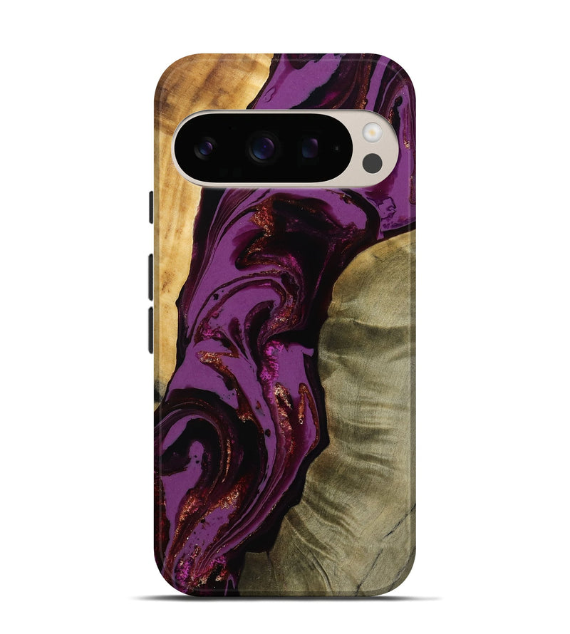 Pixel 10 Wood Live Edge Phone Case - Ned (Purple, 791230)