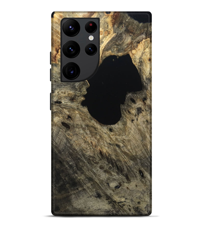 Galaxy S22 Ultra Wood Live Edge Phone Case - Keanu (Wood Burl, 791265)