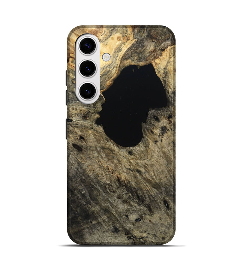 Galaxy S25 Wood Live Edge Phone Case - Keanu (Wood Burl, 791265)