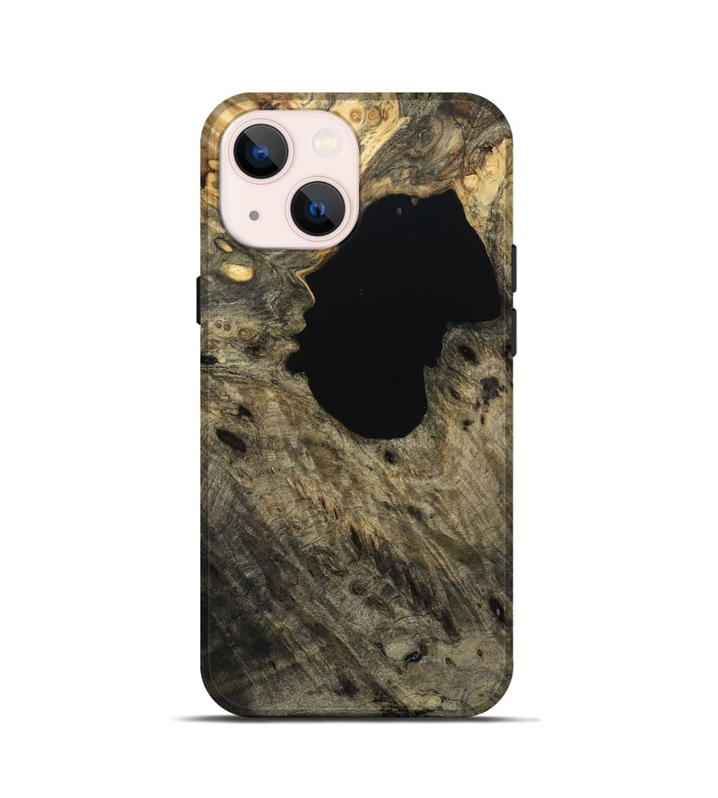 iPhone 13 mini Wood Live Edge Phone Case - Keanu (Wood Burl, 791265)