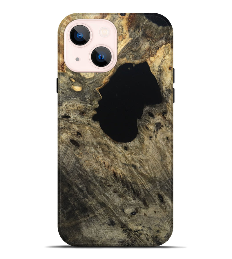 iPhone 14 Plus Wood Live Edge Phone Case - Keanu (Wood Burl, 791265)