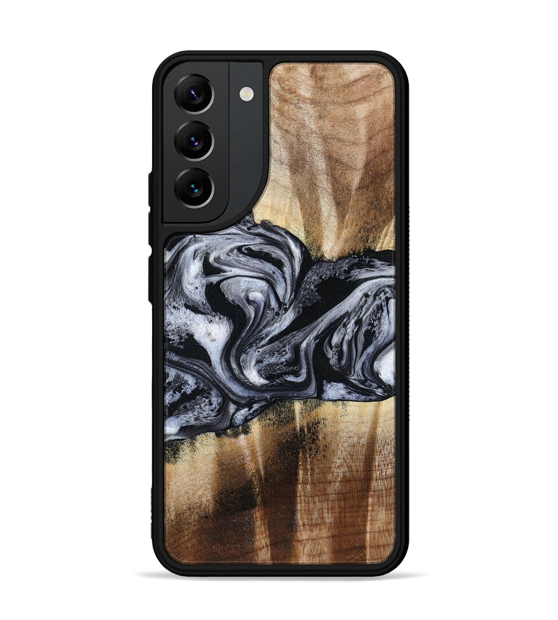 Galaxy S22 Plus Wood Phone Case - Sky (Black & White, 791282)