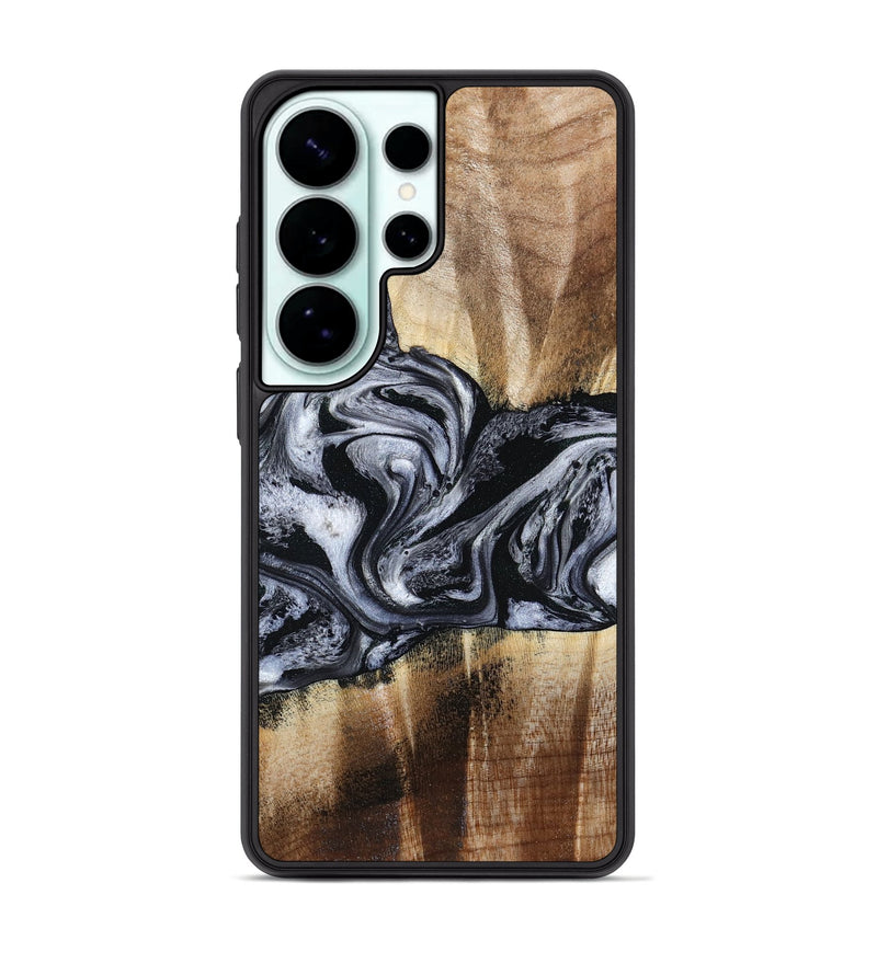 Galaxy S26 Ultra Wood Phone Case - Sky (Black & White, 791282)