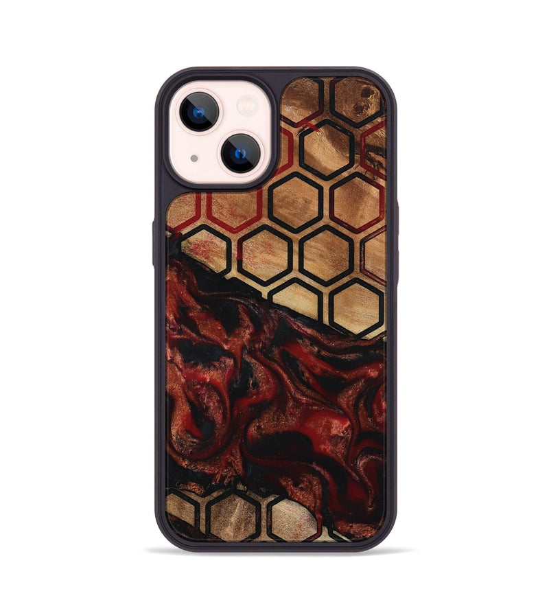 iPhone 14 Wood Phone Case - Jeri (Pattern, 791308)