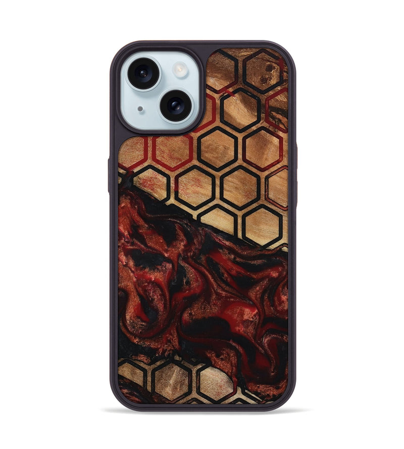 iPhone 15 Wood Phone Case - Jeri (Pattern, 791308)