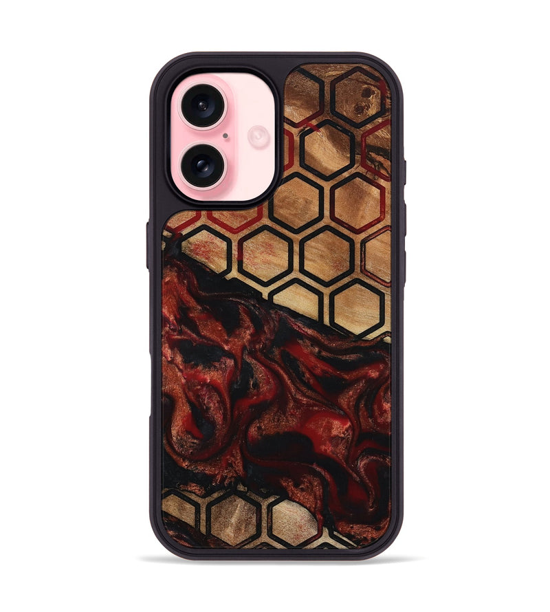 iPhone 16 Wood Phone Case - Jeri (Pattern, 791308)