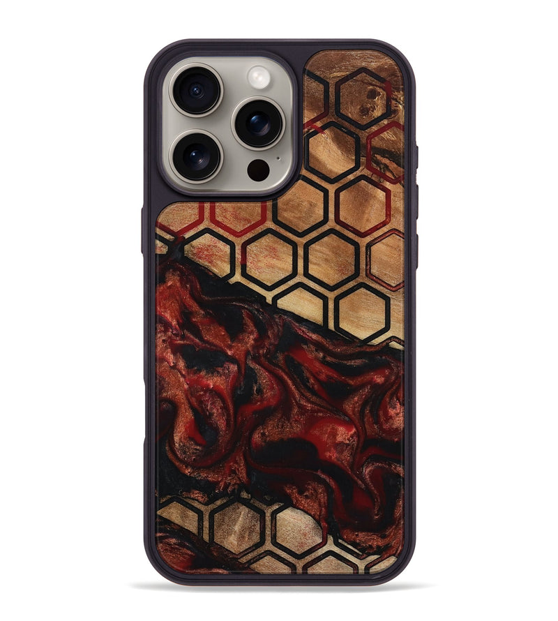 iPhone 16 Pro Max Wood Phone Case - Jeri (Pattern, 791308)