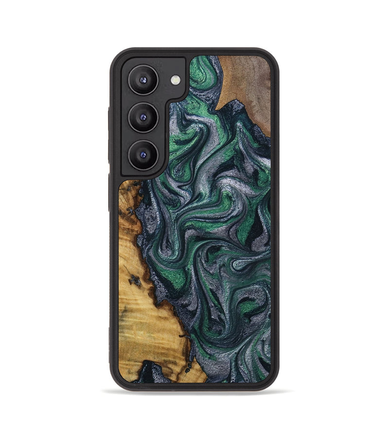 Galaxy S23 Wood Phone Case - Kamora (Green, 791332)