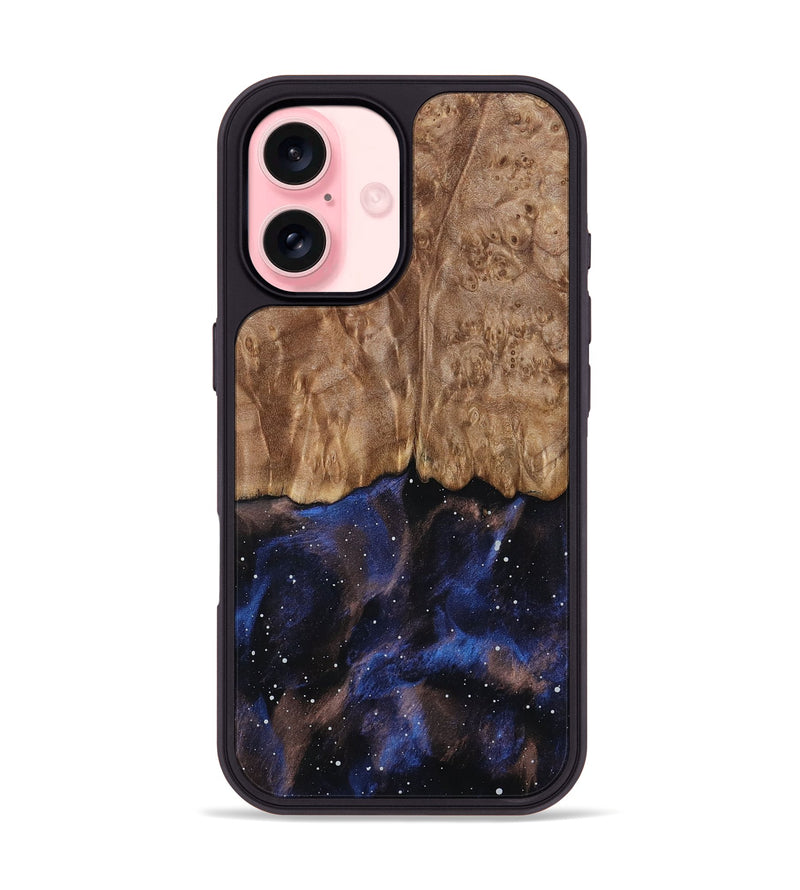 iPhone 16 Wood Phone Case - Austin (Cosmos, 791375)