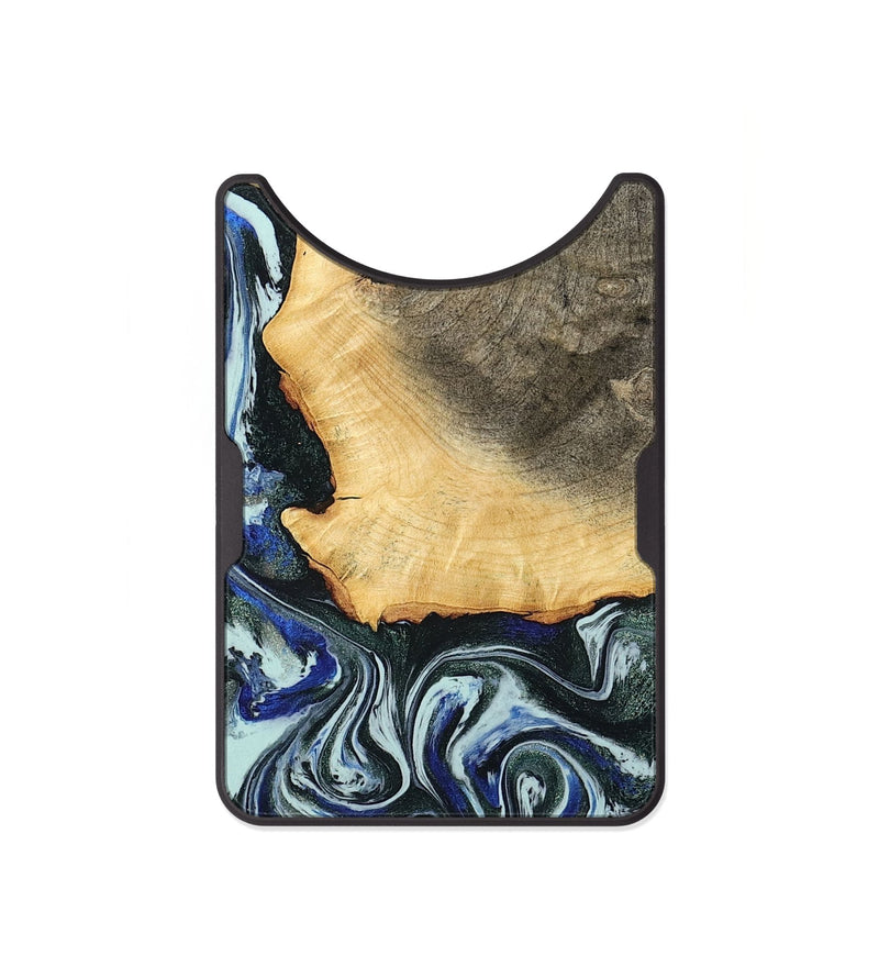 Alloy Wood Wallet - Elodie (Green, 791413)