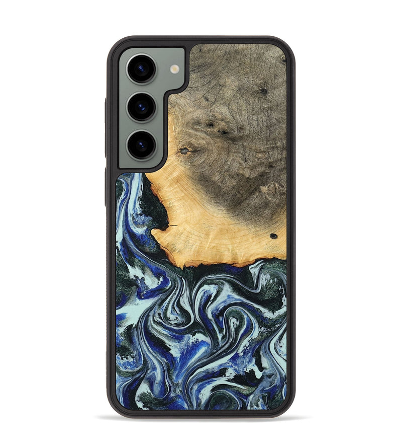 Galaxy S23 Plus Wood Phone Case - Elodie (Green, 791413)