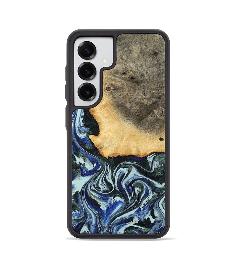 Galaxy S25 Wood Phone Case - Elodie (Green, 791413)