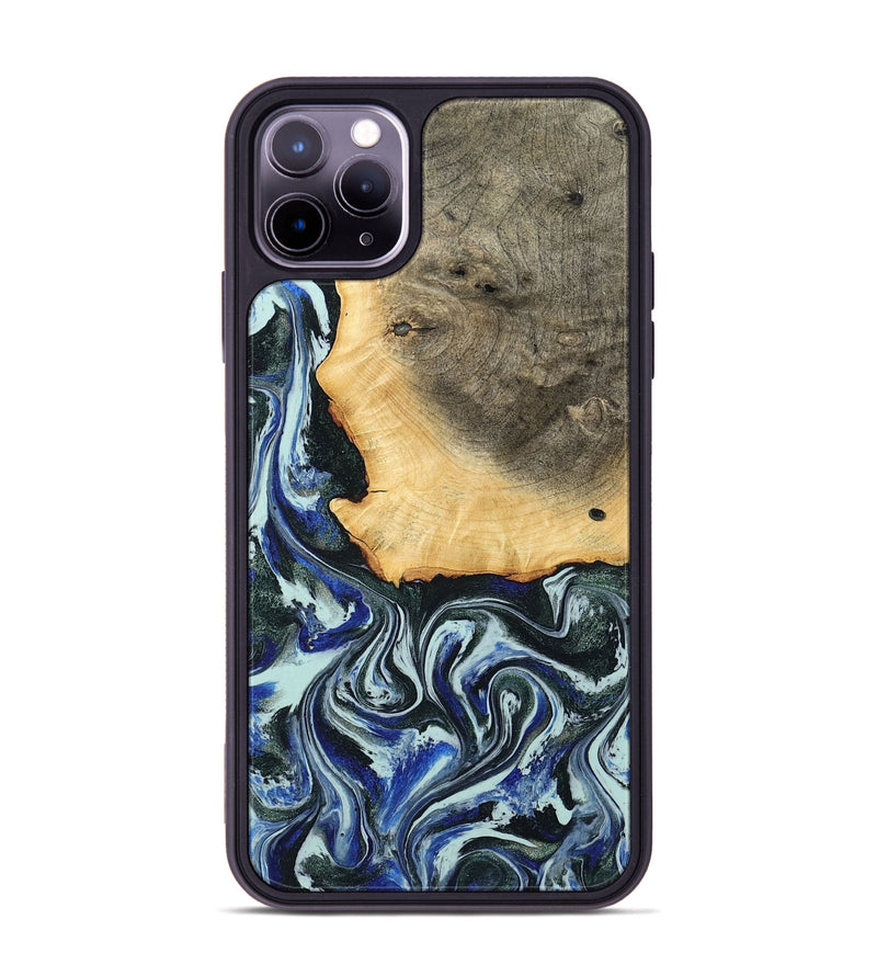 iPhone 11 Pro Max Wood Phone Case - Elodie (Green, 791413)