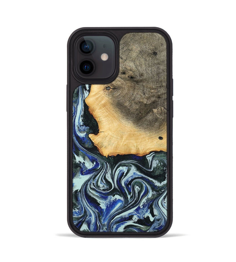 iPhone 12 Wood Phone Case - Elodie (Green, 791413)