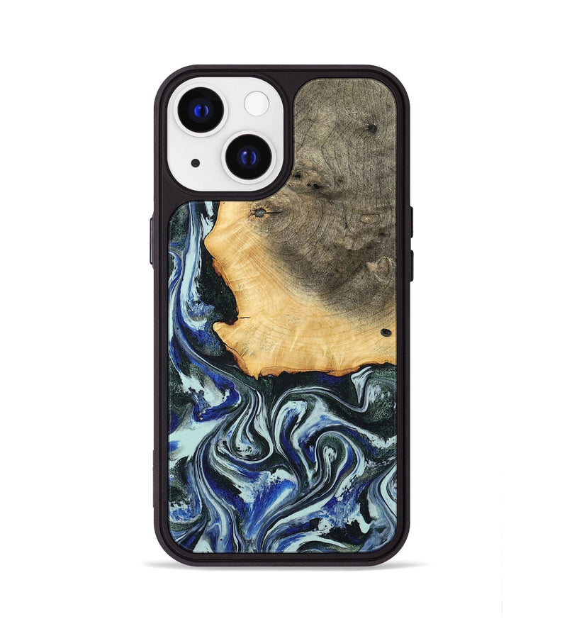 iPhone 13 Wood Phone Case - Elodie (Green, 791413)