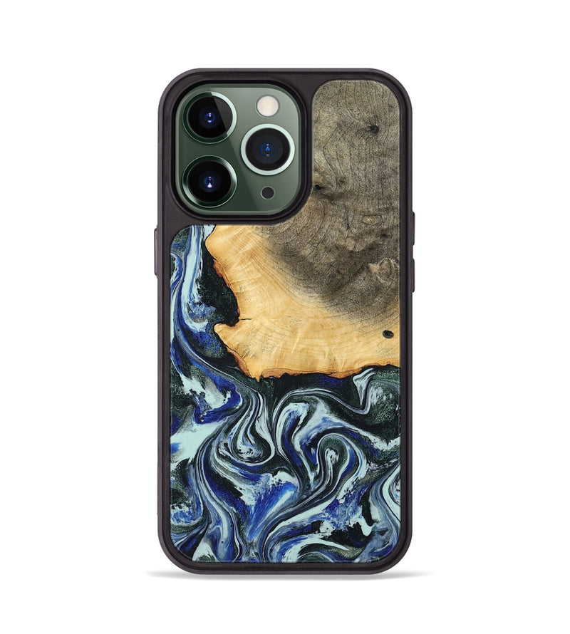 iPhone 13 Pro Wood Phone Case - Elodie (Green, 791413)